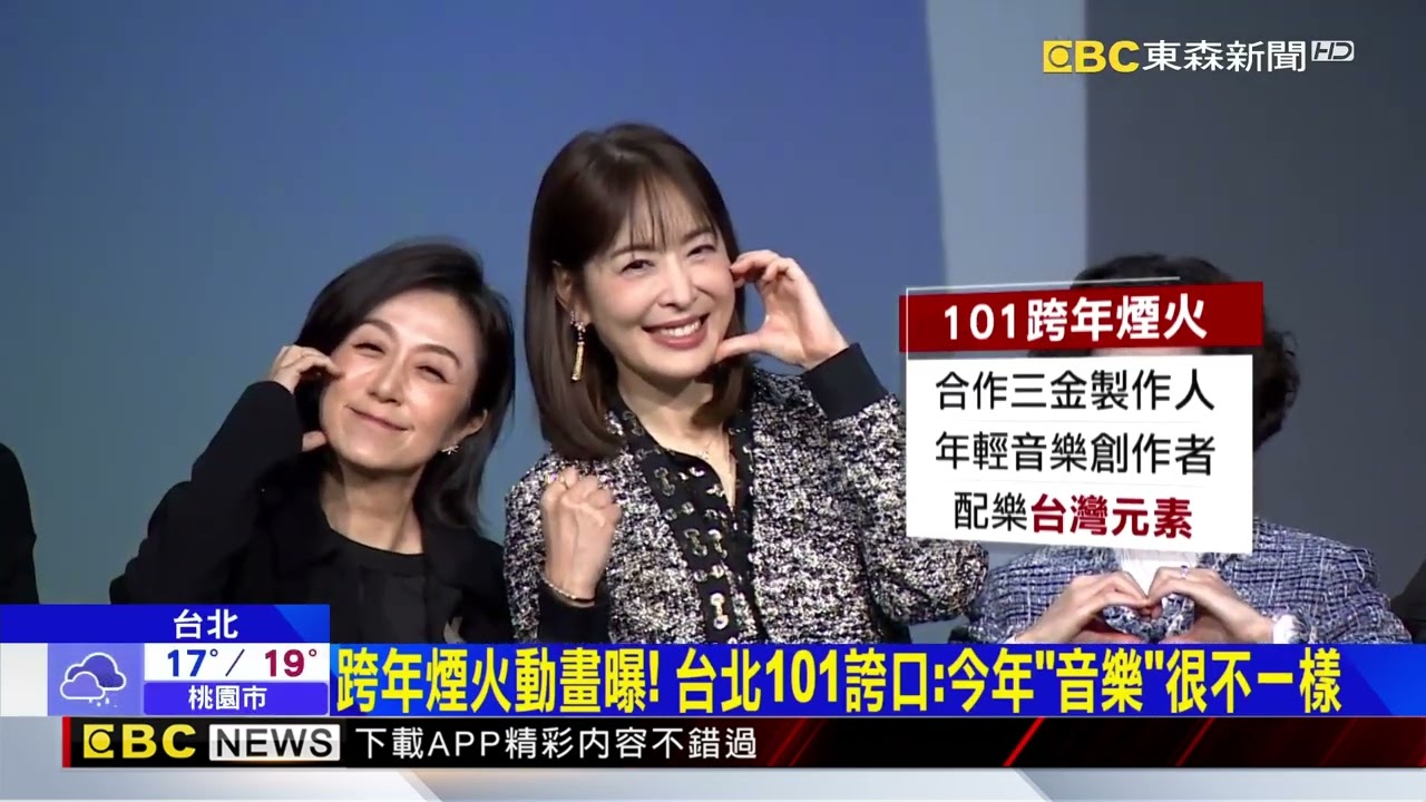 台北101跨年煙火搶先看！ 採「低煙煙火」施放6分鐘@newsebc