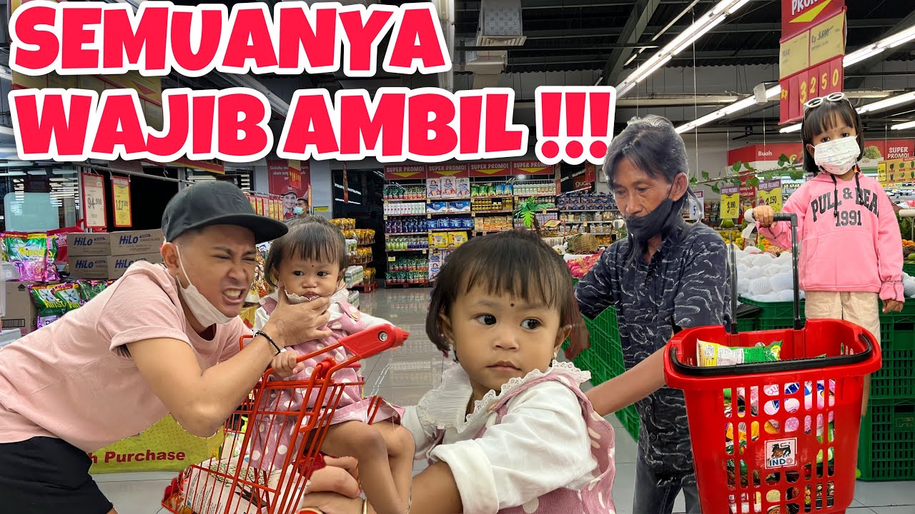 BELANJA BULANAN KELUARGA DIKA BJ !!