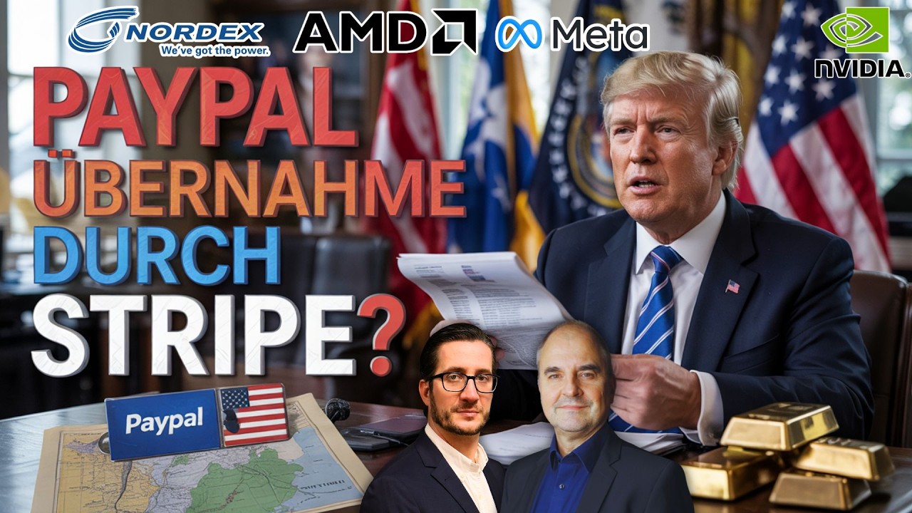 Iran-Konflikt diplomatisch l&ouml;sen? &ndash; Nvidia nach AMD/Meta, Nikkei Rekord & PayPal &Uuml;bernahme ,Nordex