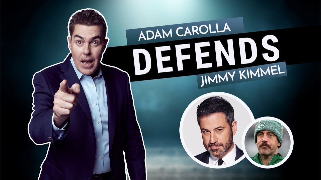 Adam Carolla defends his friend, Jimmy Kimmel, over Aaron Rodgers comments