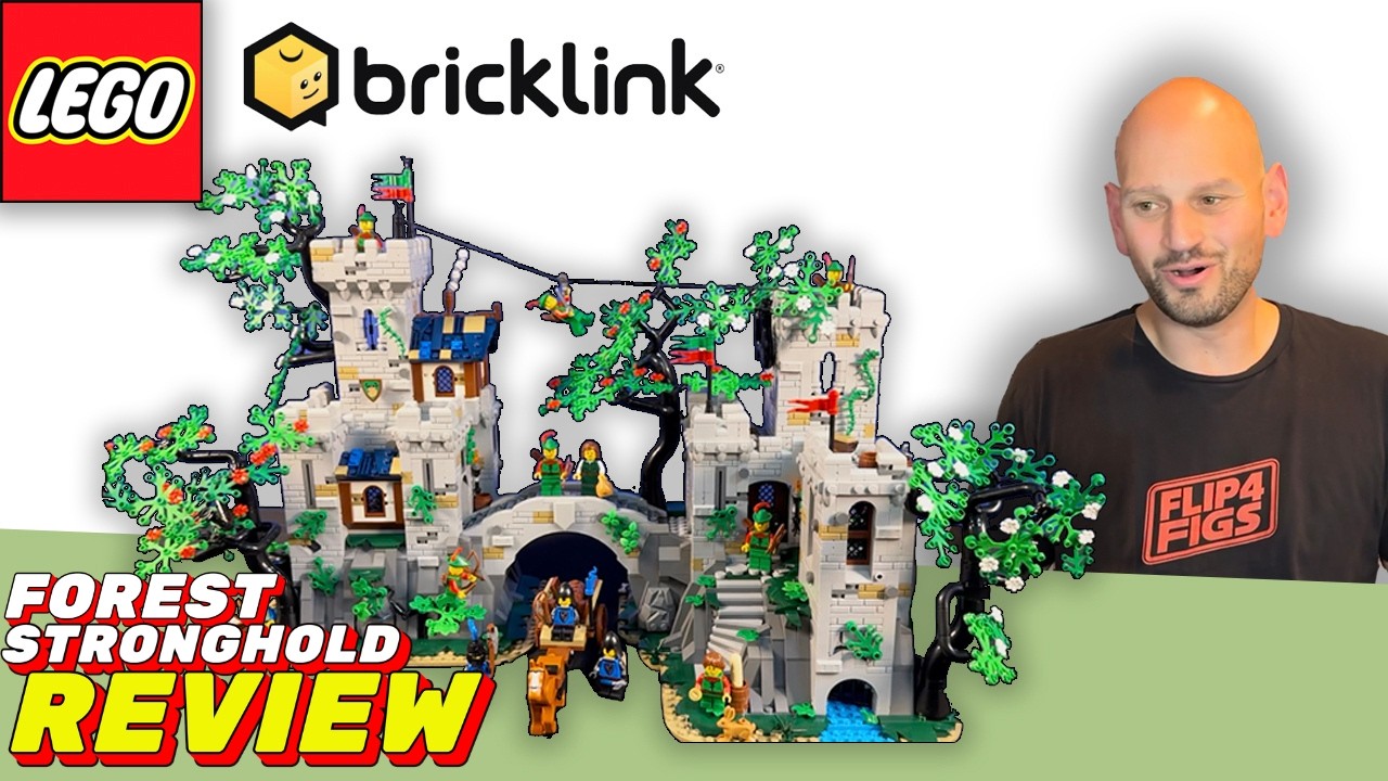 LEGO FOREST STRONGHOLD REVIEW! A Dream for classic Castle fans? Bricklink Designer Program Series 3