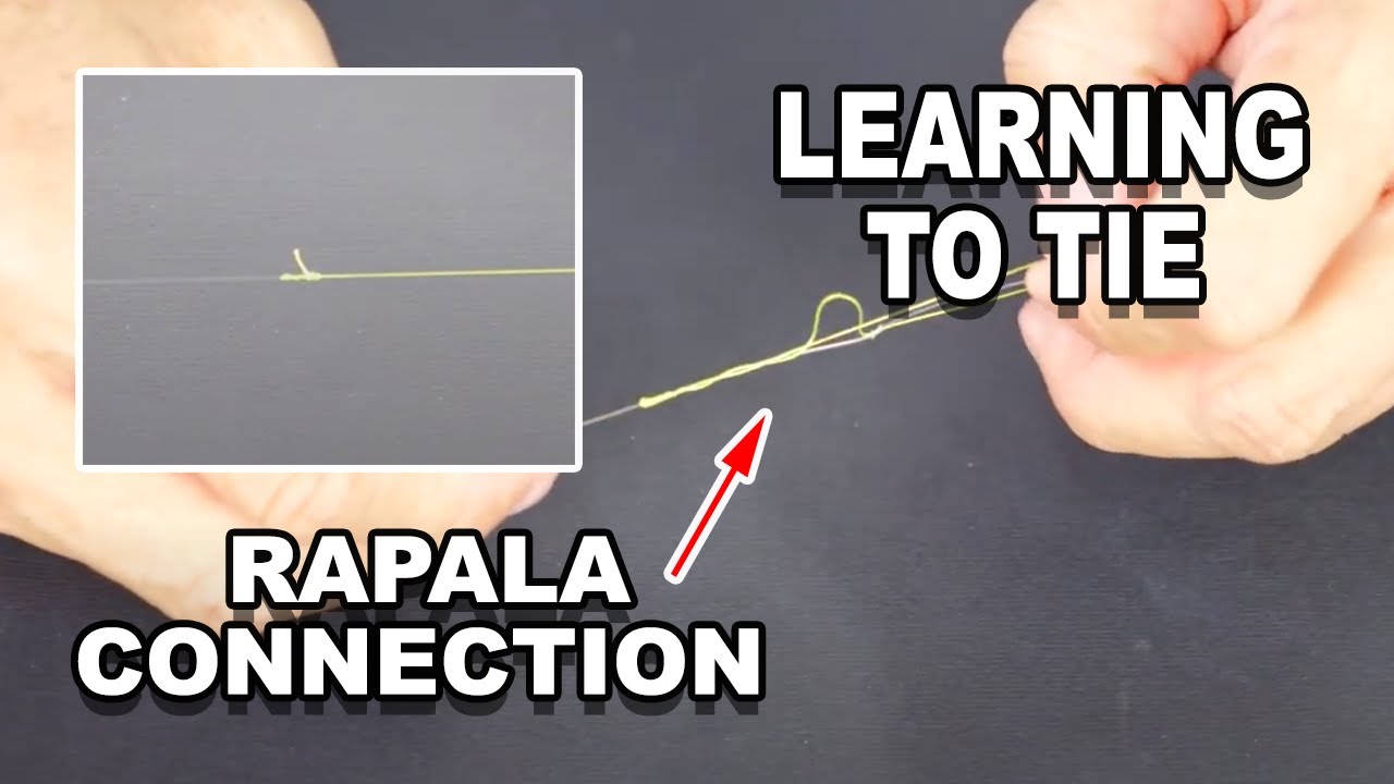 How to tie the Rapala Connection (simplified Slim Beauty knot)