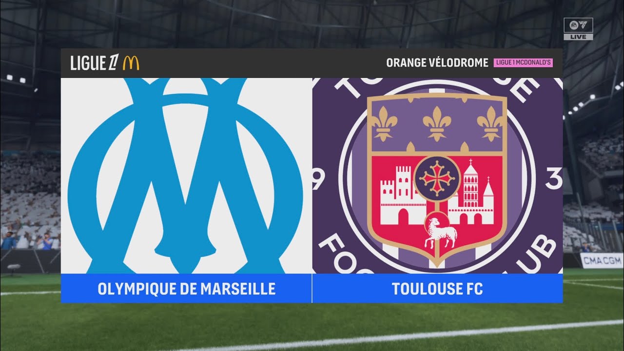 FC 26 | Marseille vs Toulouse FC Ligue 1 2025/26 - Full Gameplay PS5™ [4K HDR]