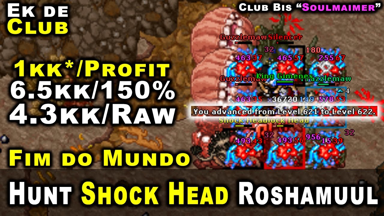😎Ek de Club/Soulmaimer (600+)😎 - Hunt Roshamuul 