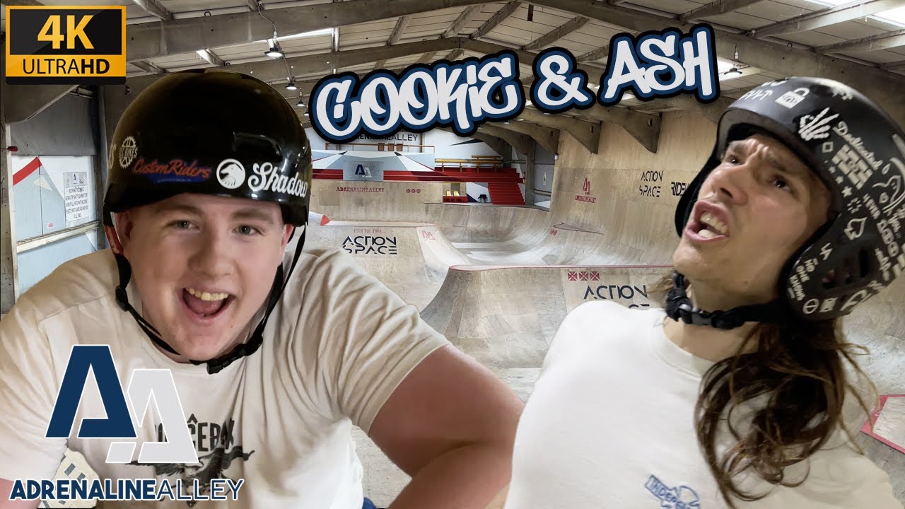 COOKIE & ASH - ADRENALINE ALLEY  - 4K BMX EDIT