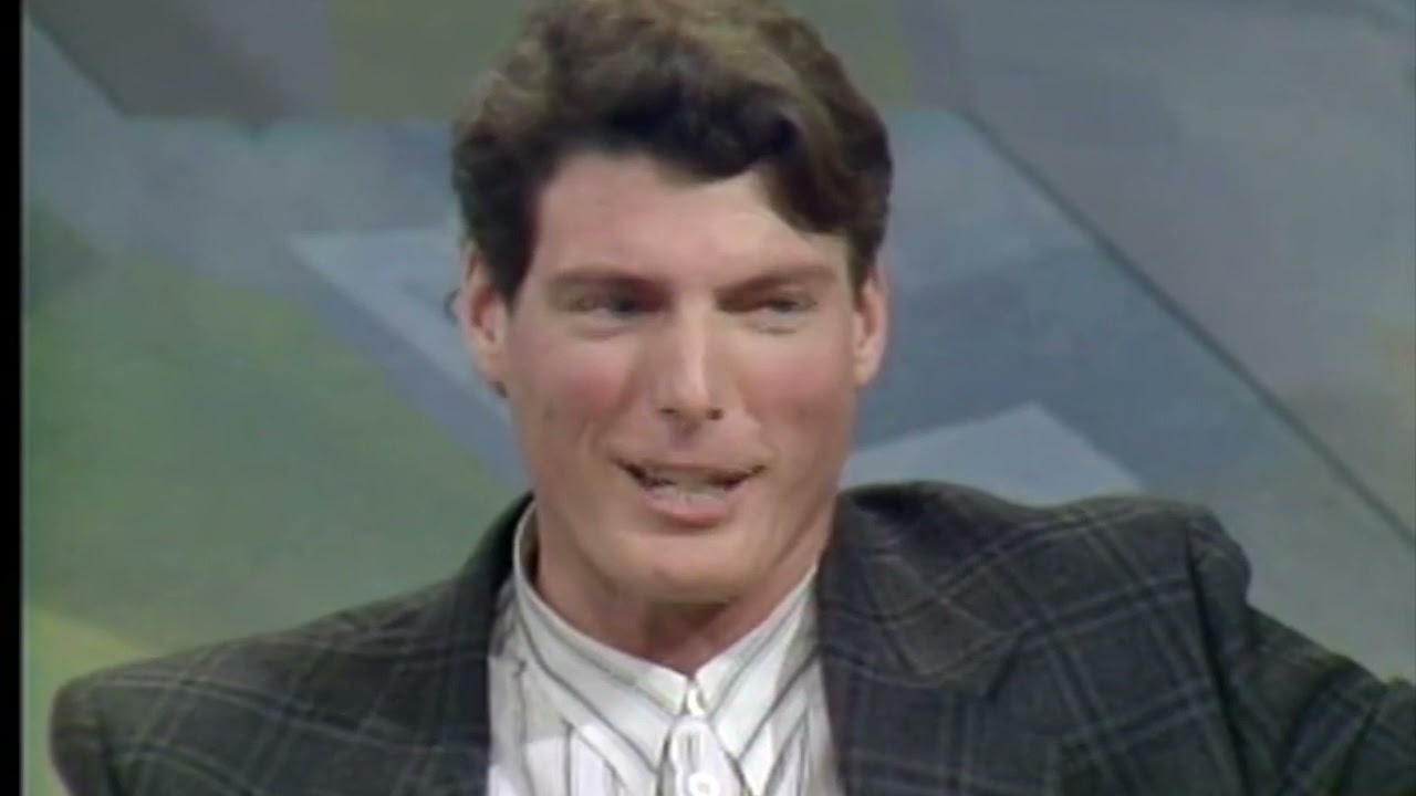 Christopher Reeve on Wogan 15th December 1989 Part A