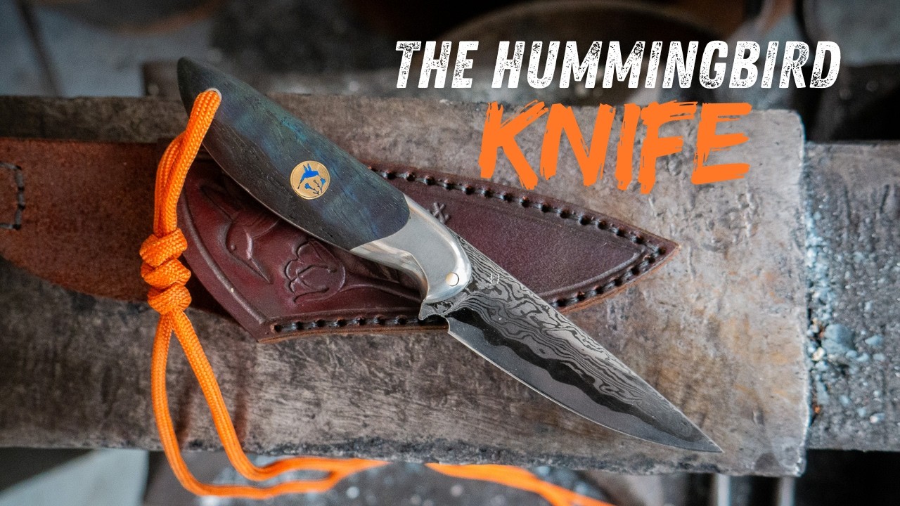 Forging a Damascus EDC, 