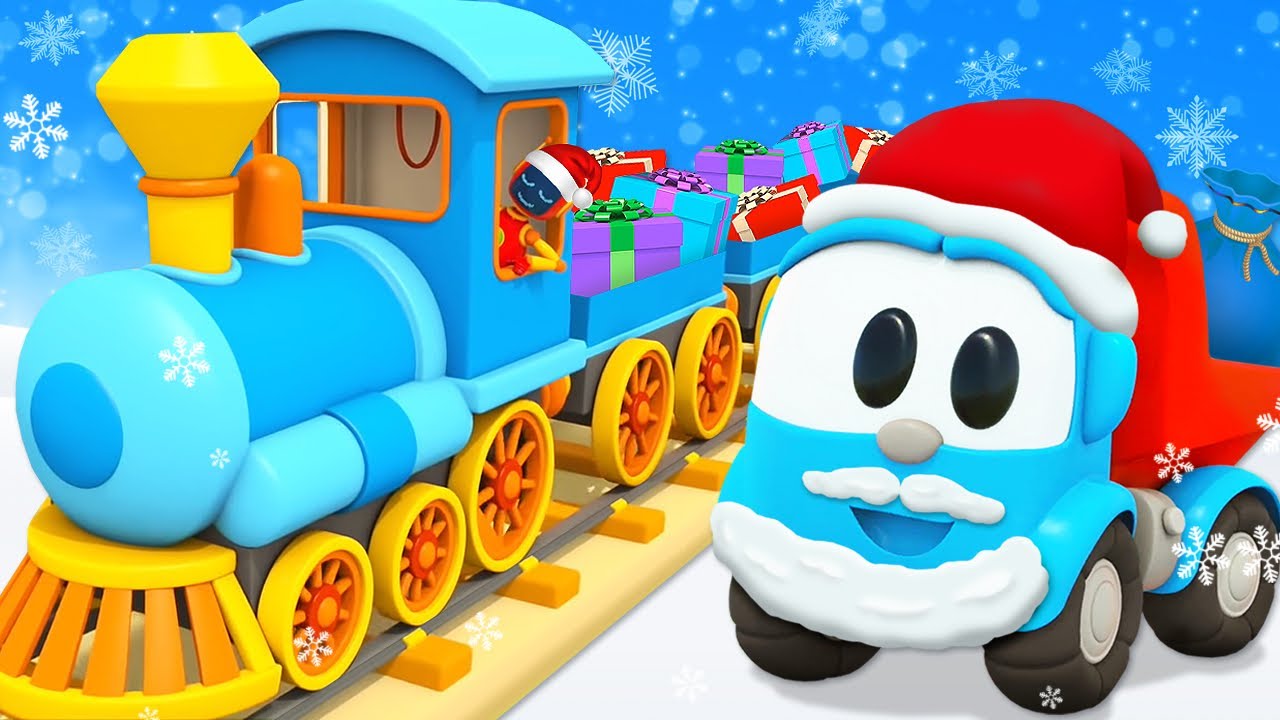 Leo the truck & Christmas cartoons for kids. Christmas videos for babies & cars for kids.