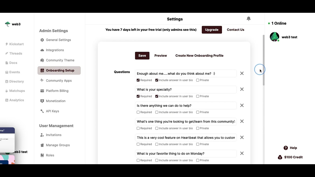 HeartBeat Vs Circle?  My Favorite Heartbeat Features for Niche Communities (Onboarding & Matchups)