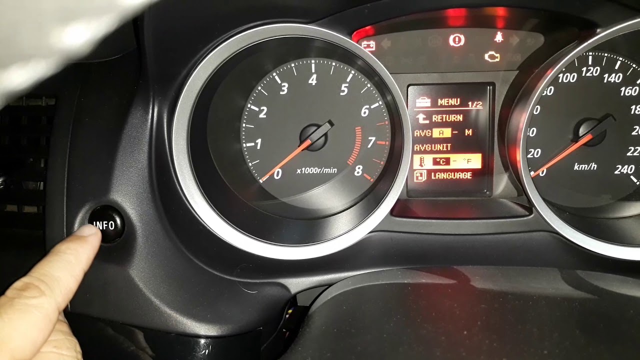 Computador de bordo Lancer