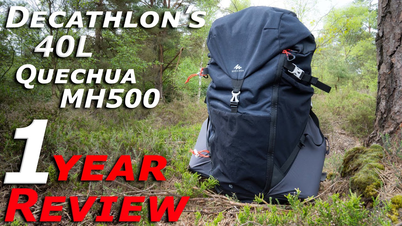 Обзор рюкзака Quechua MH500 40 литров от Decathlon за год