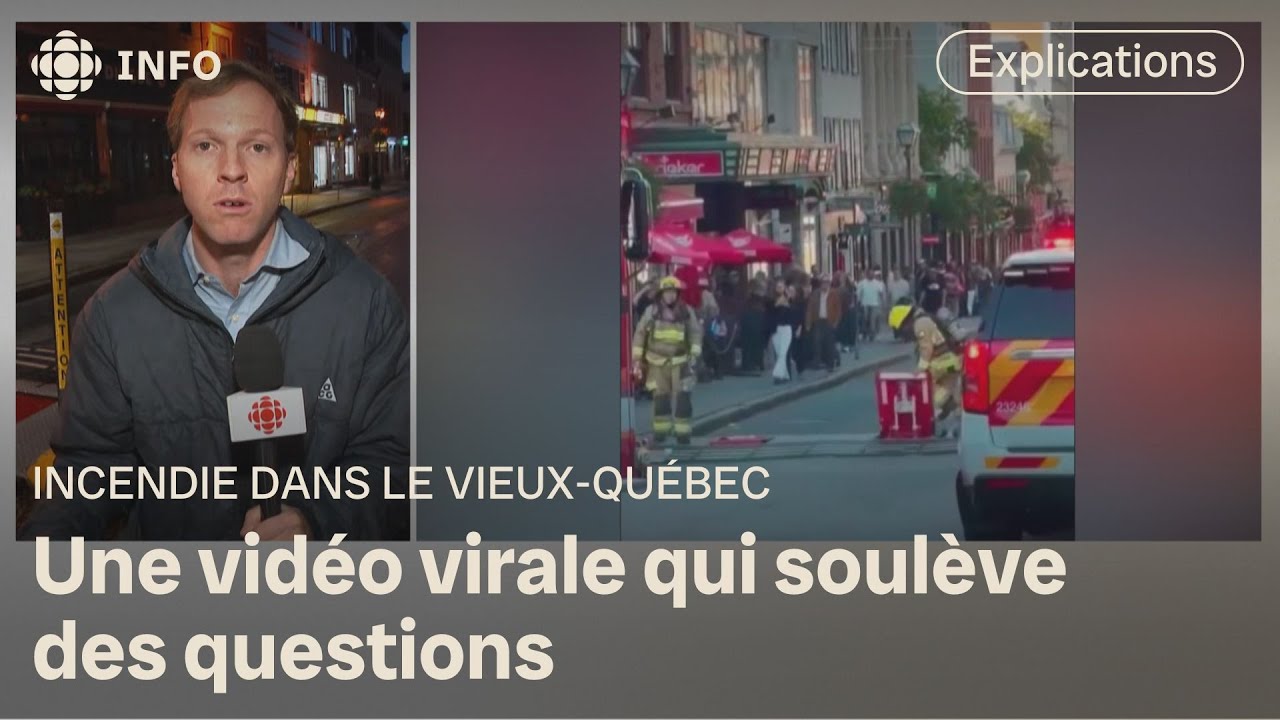 Des barri&egrave;res anti-intrusion ont-elles ralenti le trajet des pompiers &agrave; Qu&eacute;bec? | Premi&egrave;re ligne