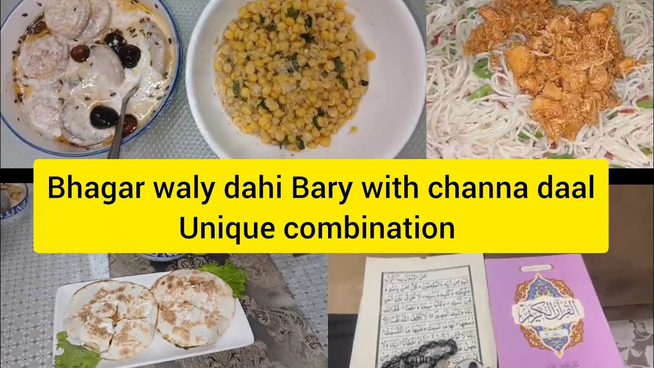 Ramadan series! Sehri or iftar routine/asan dahi Bary and spaghetti recipe ☺️☺️