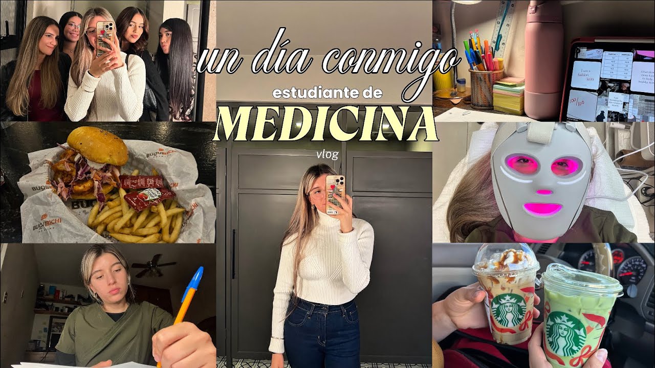 uni diaries👩🏼‍⚕️📚: un día conmigo como estudiante de medicina en tercer semestre🩺🤍 | Sara Luna