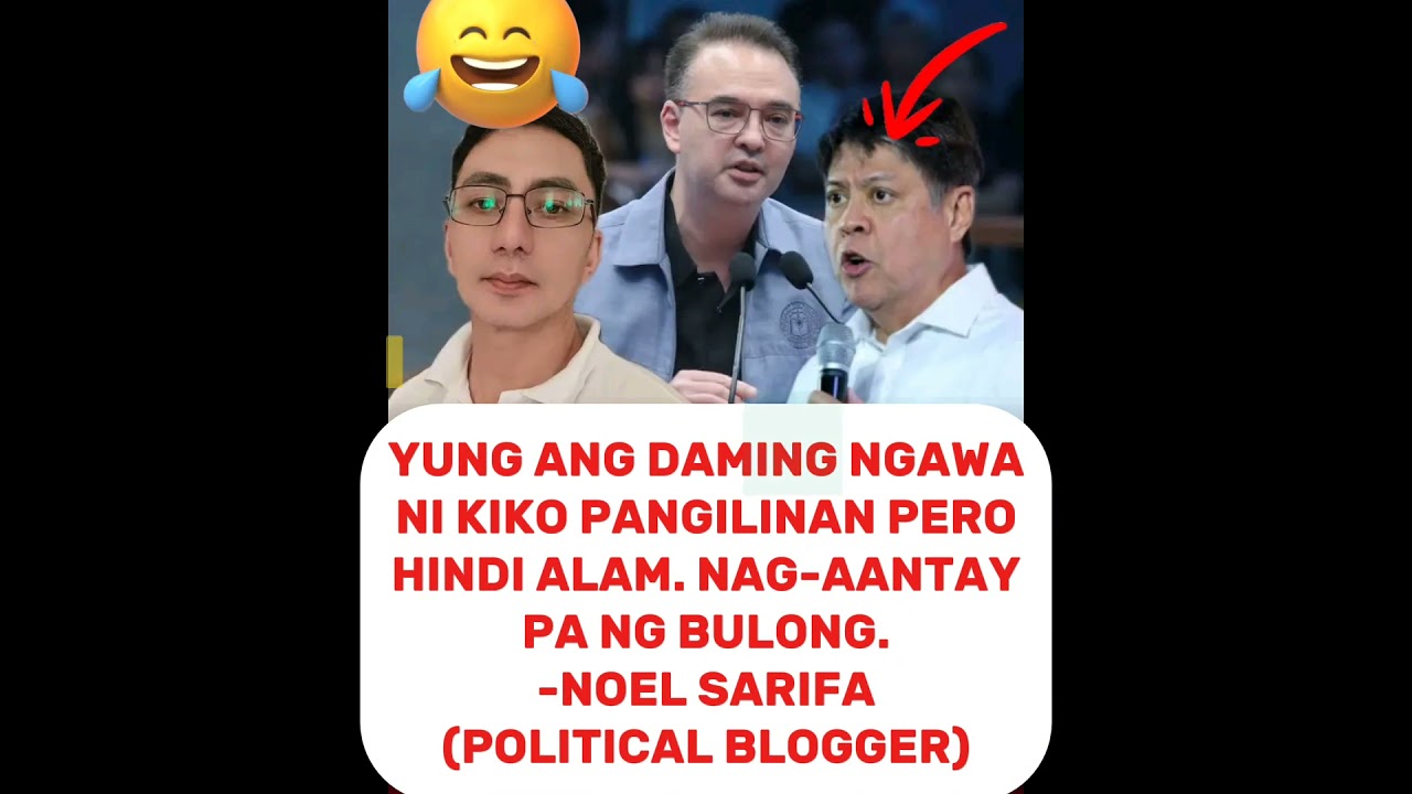 ATTY. CAYETANO VS KIKO PANGILINAN: DAMING NGAWA UMAASA SA BULONG!#funny#comedy#jokes#foryou#shorts