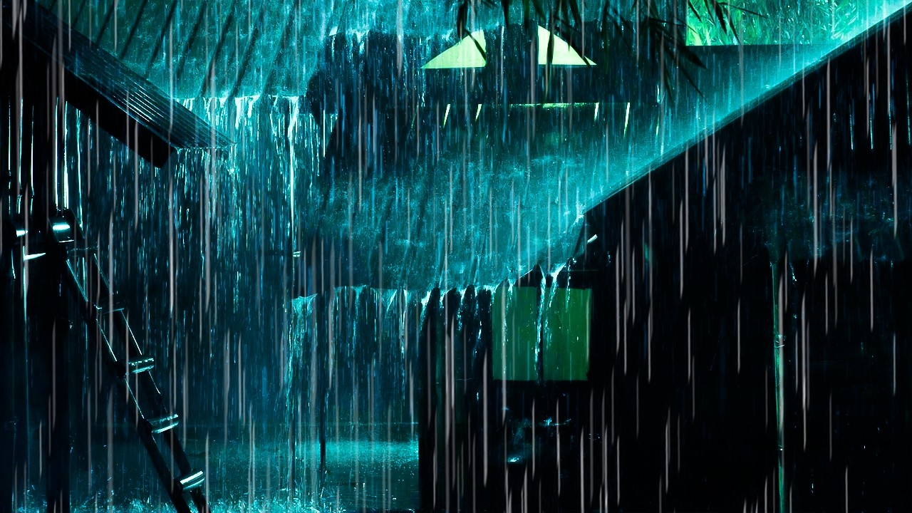 Sleep Like a Baby Tonight with Real Heavy Rain & Thunder Sounds