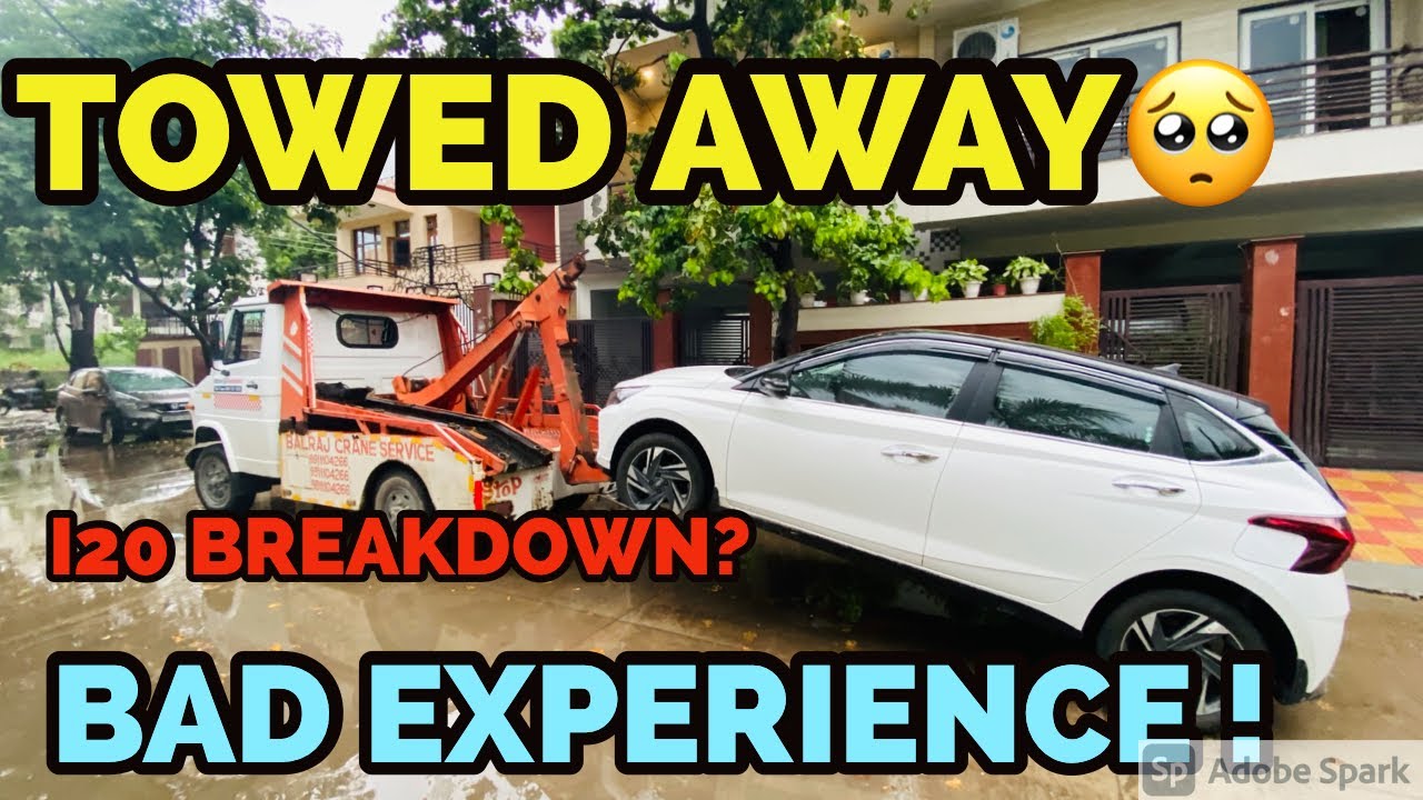 बारिश ने किया बुरा हाल | DON’T drive in water 🙏🏻 | BLUELINK road side assistance 🙁 | new i20