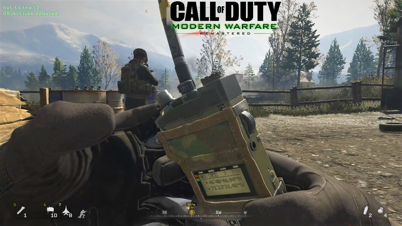 Get to the LZ  How to reach Extraction point, Mission Heat Call of duty modern warfare 2 remastered