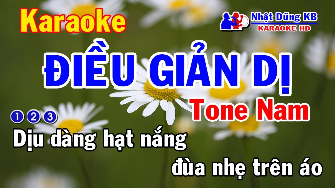 Điều Giản Dị Karaoke Tone Nam - Nhạc Nhẹ Nhàng Hay Nhức Lỗ Tai - Nhạc Sống - Nhật Dũng KB