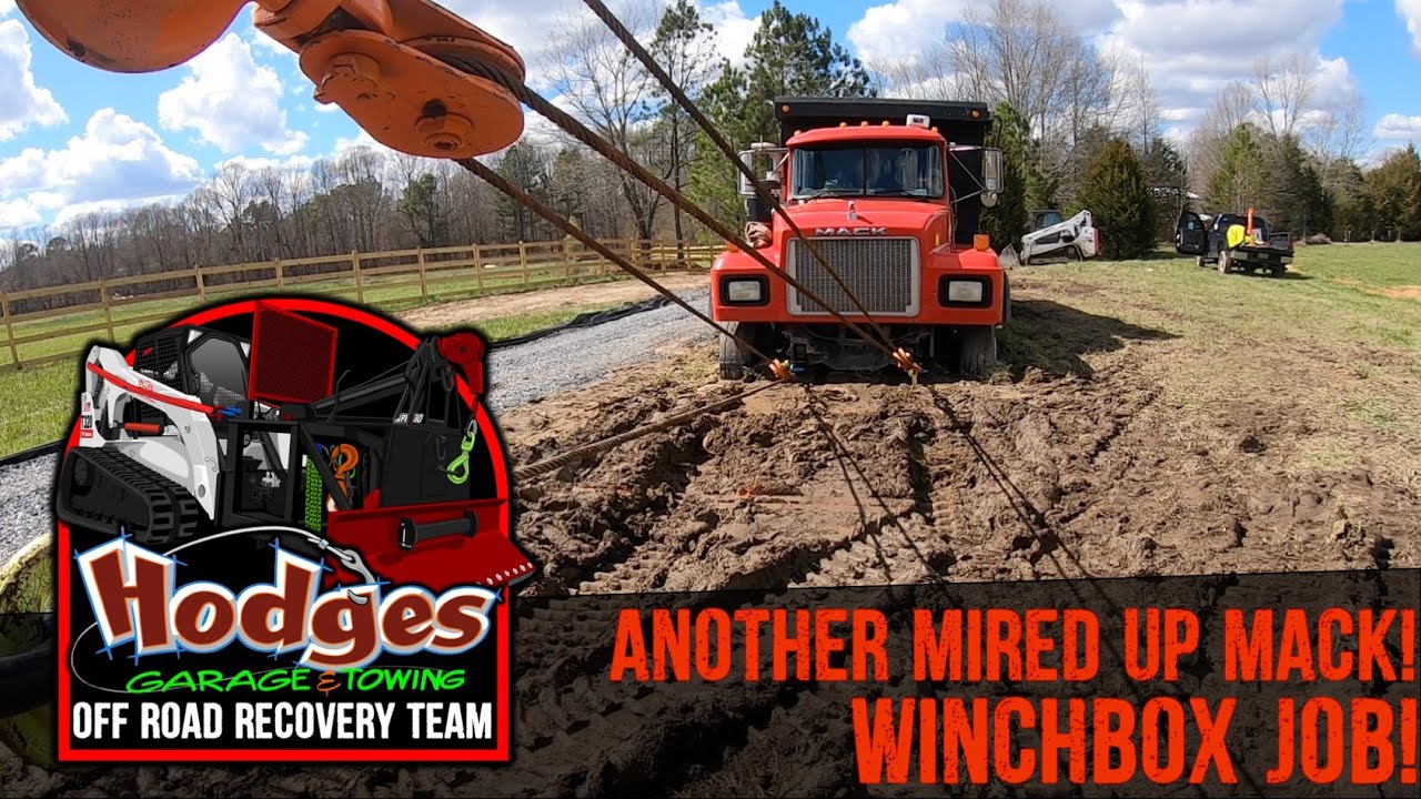 ANOTHER MIRED UP MACK! WINCHBOX JOB!