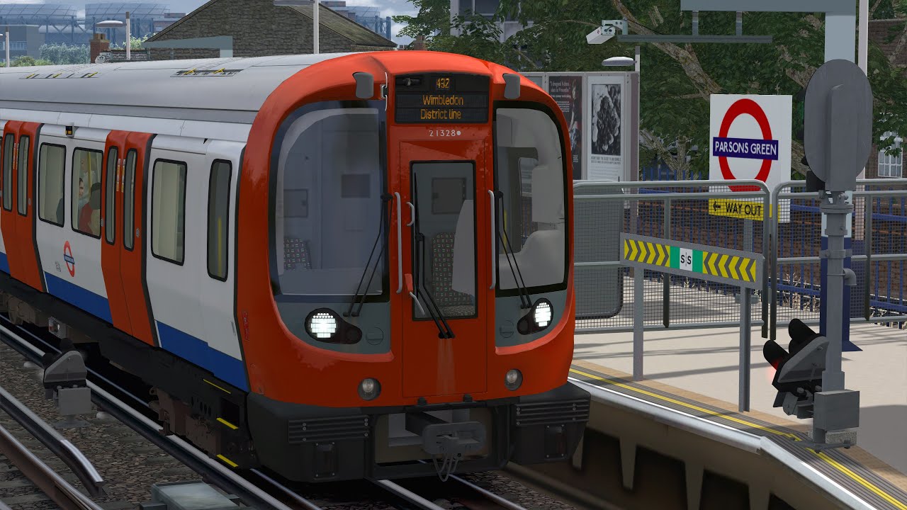 LET`S PLAY Train Simulator 2021 / London Underground / S7+1 Stock / Virtual District Line