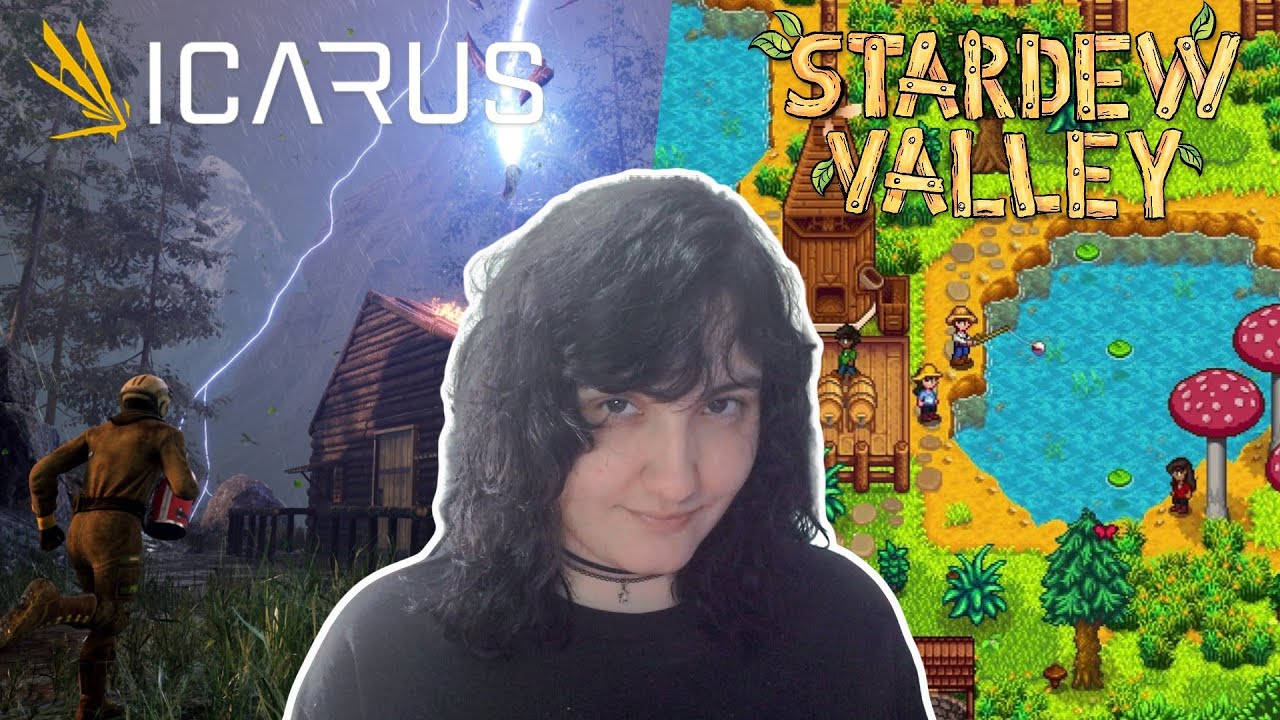LIVE ♡ VIRANDO FAZENDEIRA - ICARUS E STARDEW VALLEY