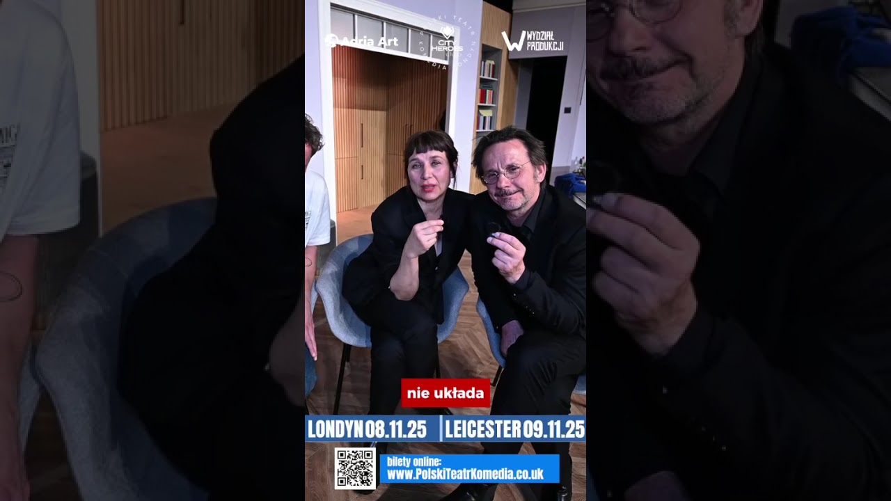 Już wkr&oacute;tce na scenie w Wielkiej Brytanii wyjątkowy spektakl &bdquo;Dwoje na zakręcie&rdquo; ❤️😅📅