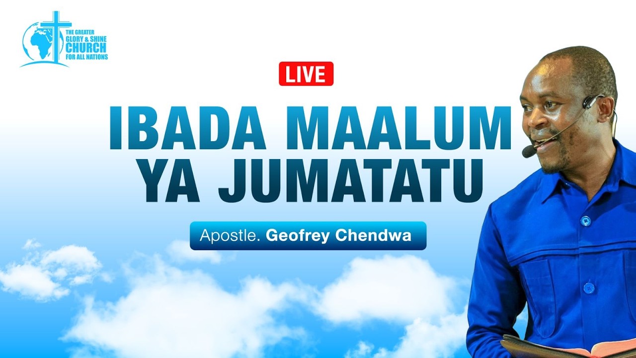KARIBU KATIKA IBADA MAALUMU  YA JUMANNE