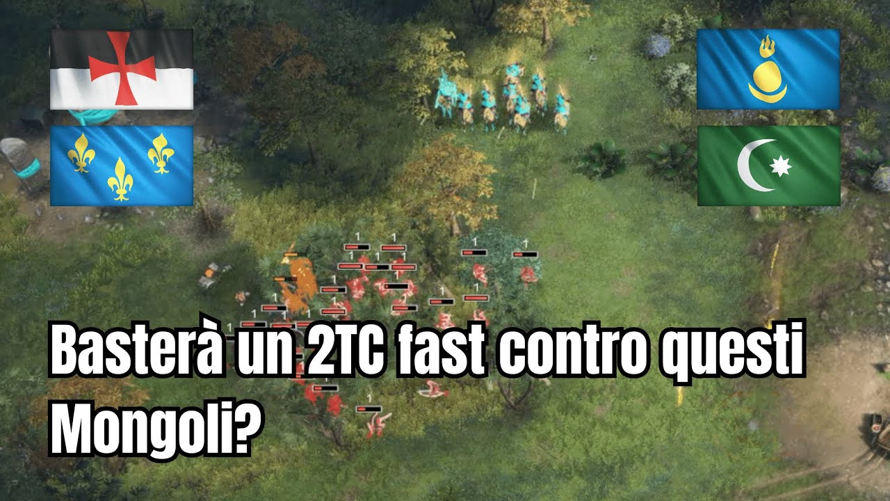 Basterà un 2TC fast contro questi Mongoli? – Age of Empires 4 Gameplay