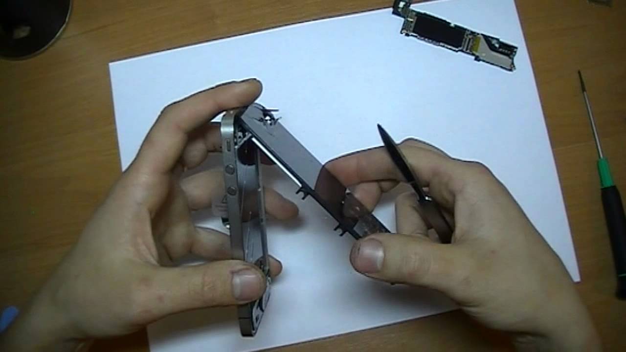 Iphone 4 замена дисплея