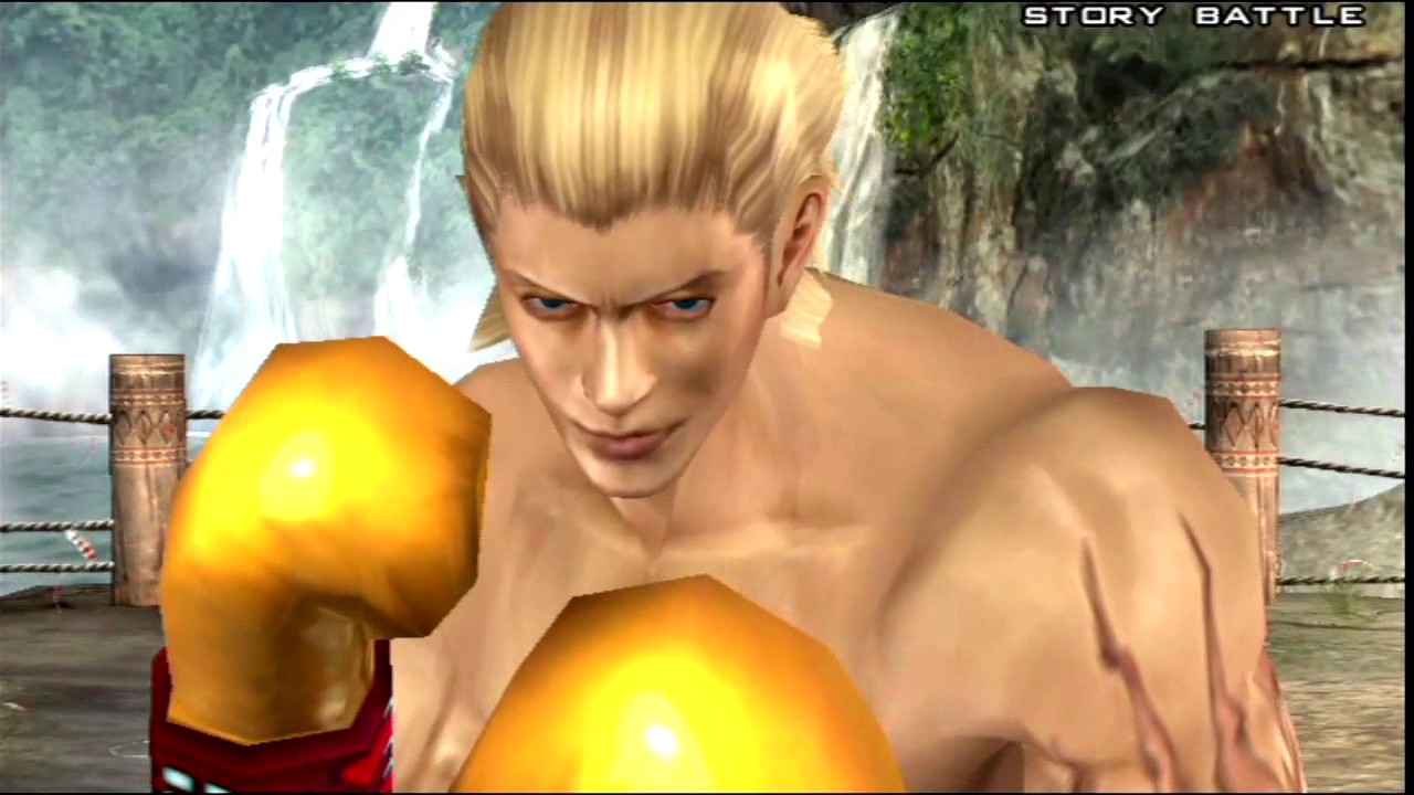 Tekken 5 (PlayStation 2) Story Battle as Steve