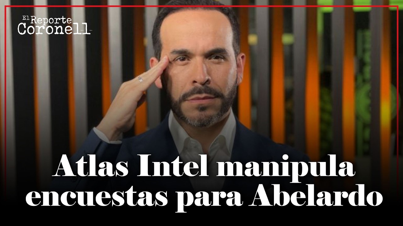 Otra vez Atlas Intel: Revela un sondeo SIN CUMPLIR LAS REGLAS para que Abelardo no se vea diluido