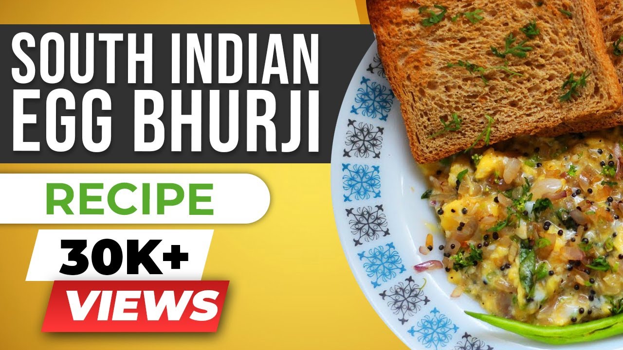 South Indian Egg Bhurji | BeerBiceps Healthy Breakfast Recipes