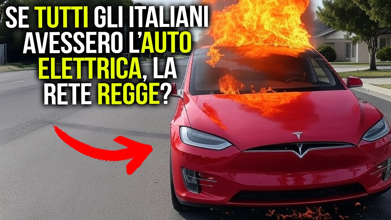 Ma se TUTTI gli ITALIANI COMPRASSERO l'AUTO ELETTRICA, la RETE REGGEREBBE?