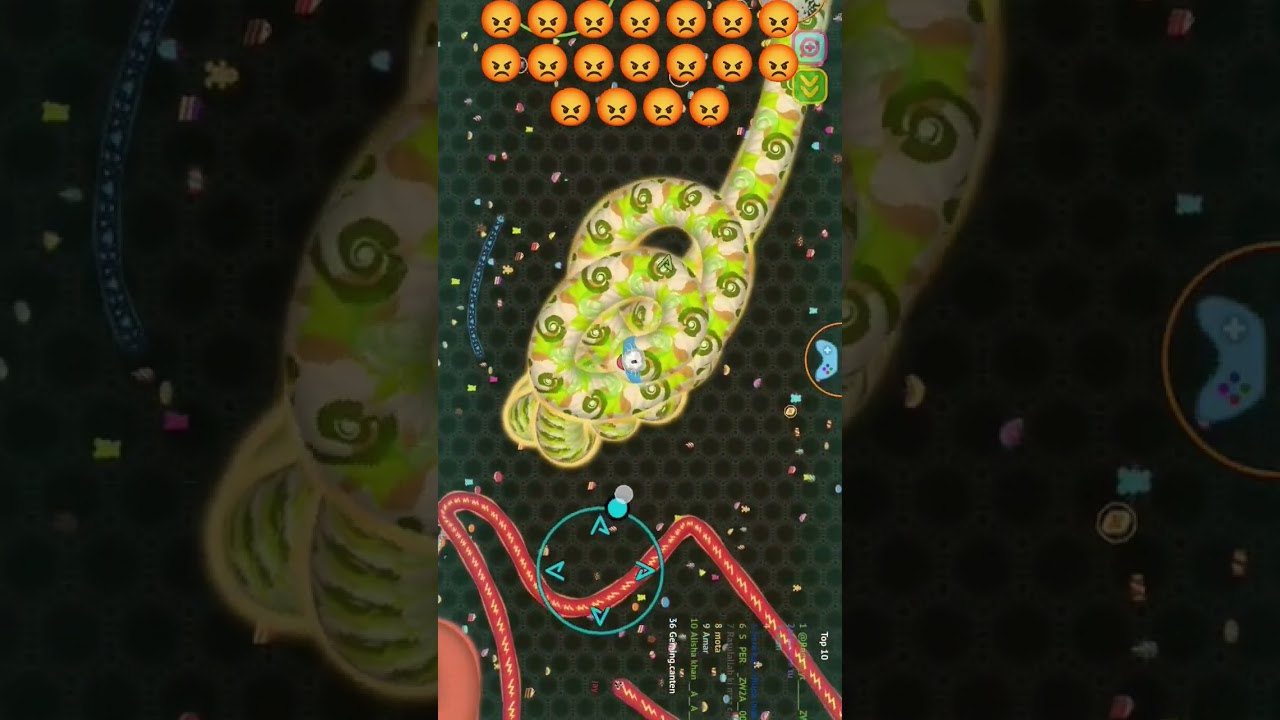 wormate.oi #gaming #animation #funny #games #slithersnake #wormszone #arenaio #wormszoneio 😱😱😱😱😱😱😱😱😱
