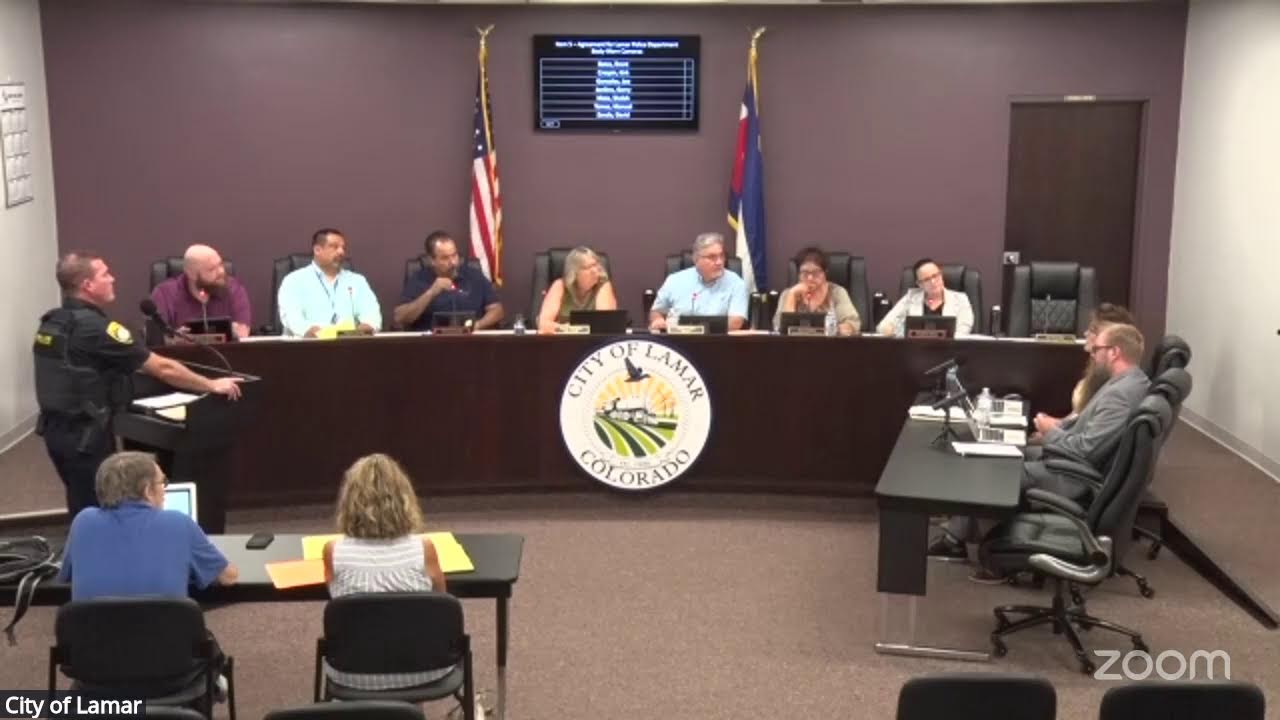 Lamar City Council Meeting 14 July 2025