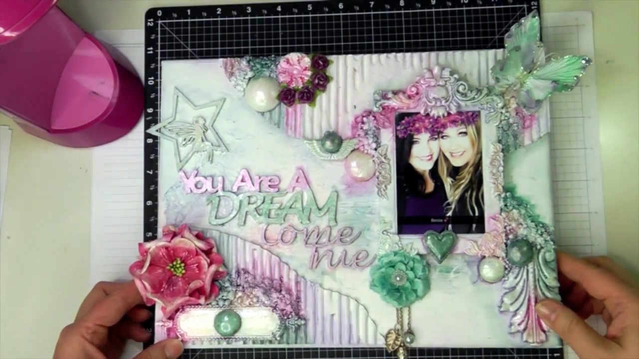 Mixed Media Canvas & Tag