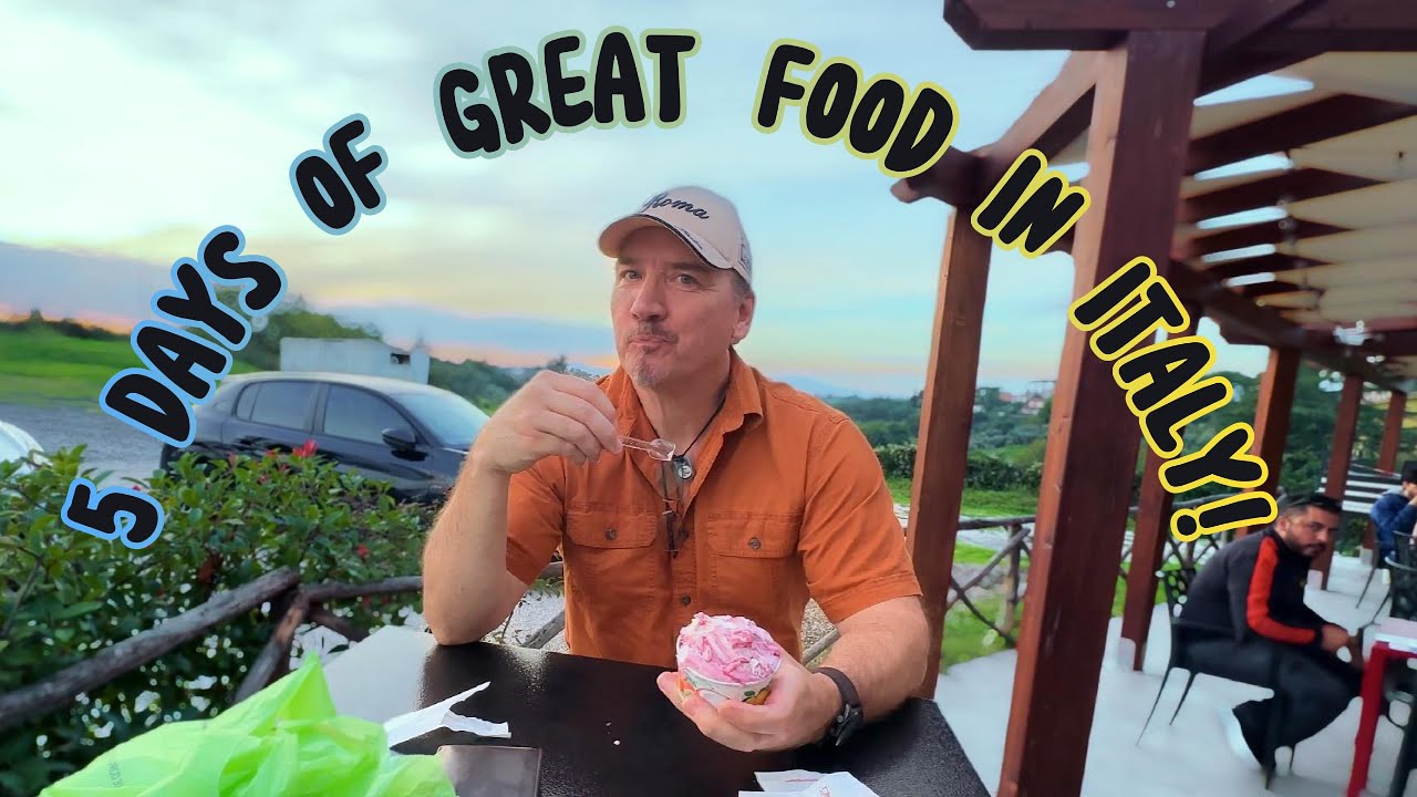 5 DAYS OF GREAT FOOD IN ITALY!..  Everything we ate! #foodinrome  #italianfood #sweetshops #gelato