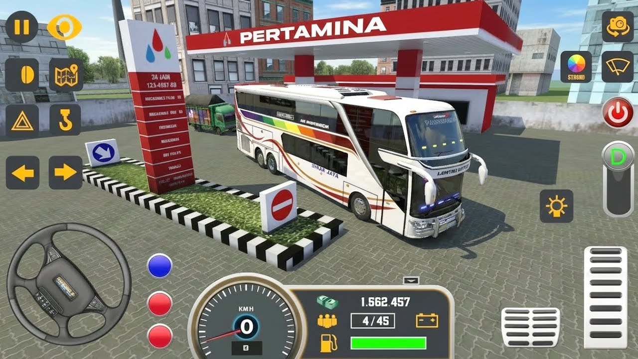 Bus Sinar Jaya Double Decker | Locos Mobile Bus Simulator