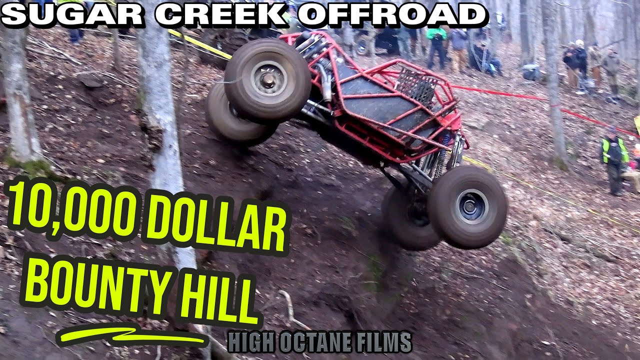 ROCK BOUNCERS VS THE GNARLY 10,000 DOLLAR BOUNTY HILL SUGAR CREEK OFFROAD