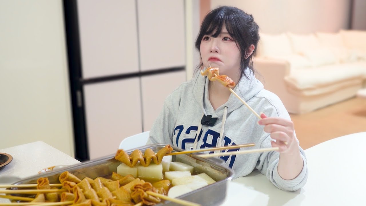만삭인 아내를 위해 겨울간식을 해줬더니 눈물 흘리는 아내..