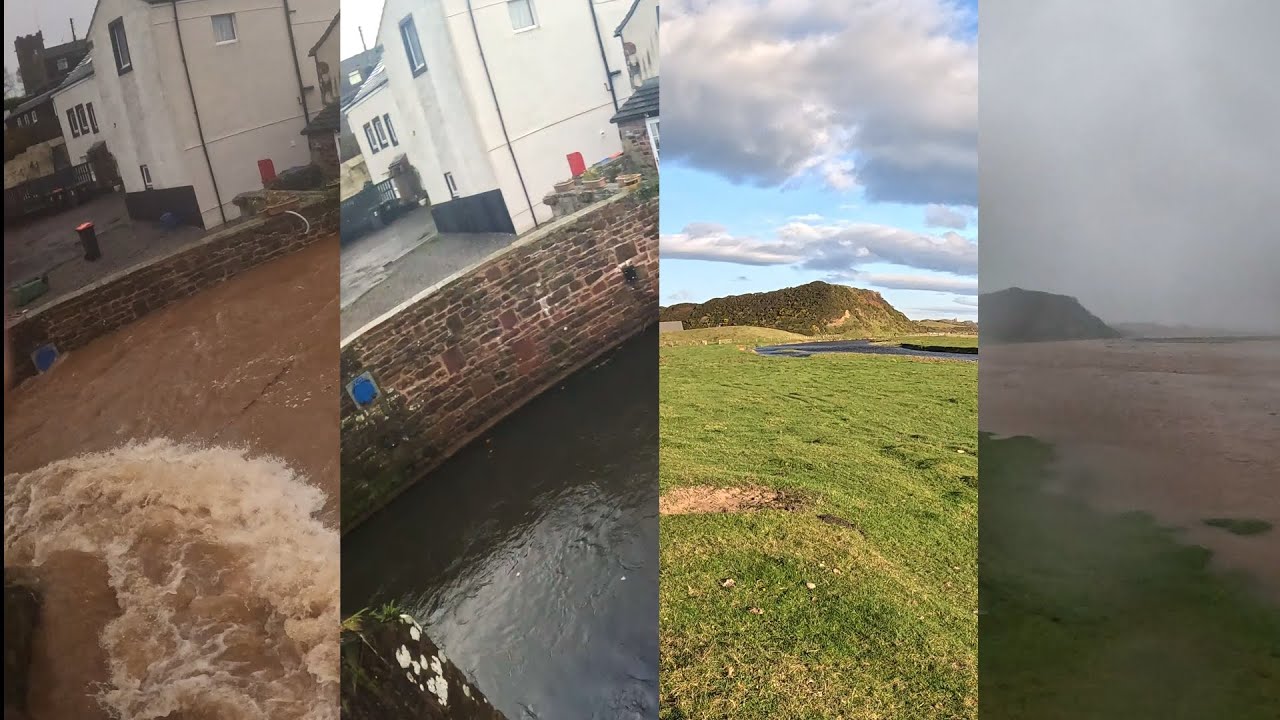 FLOODS in Cumbria | Comparison Footage | 4th November 2025