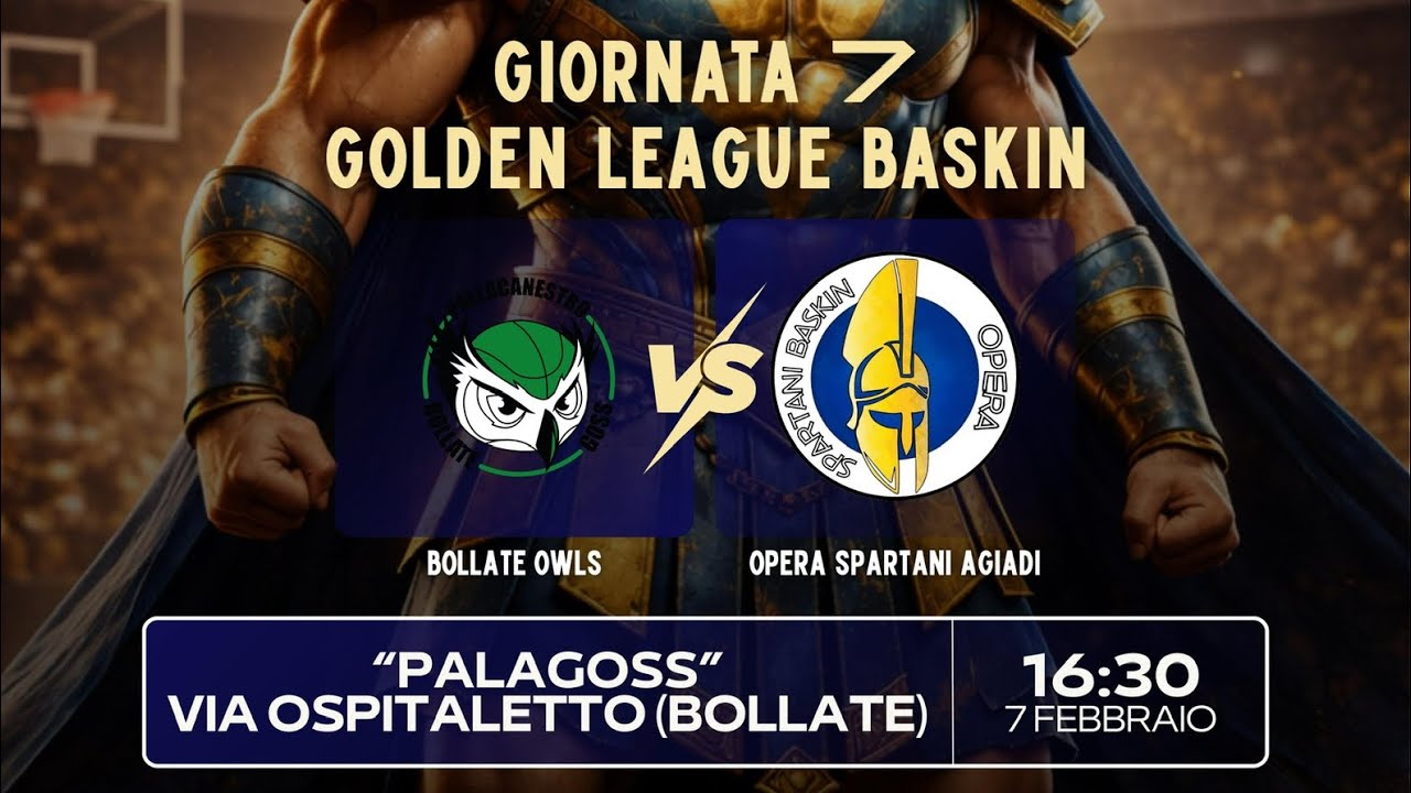 1° tempo - Bollate Owls vs OPERA SPARTANI AGIADI 