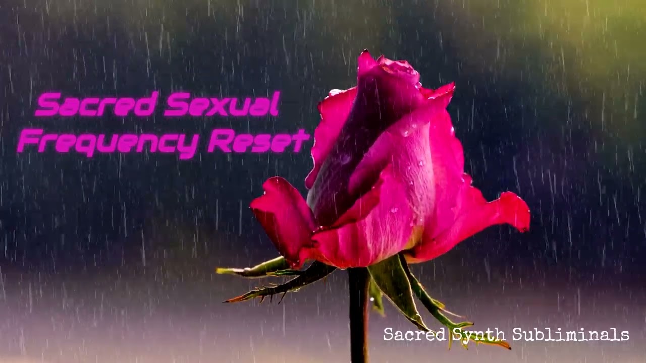 Divine Feminine Sacred Sexual Frequency Reset for Midlife Women - Sacred Synth Subliminals