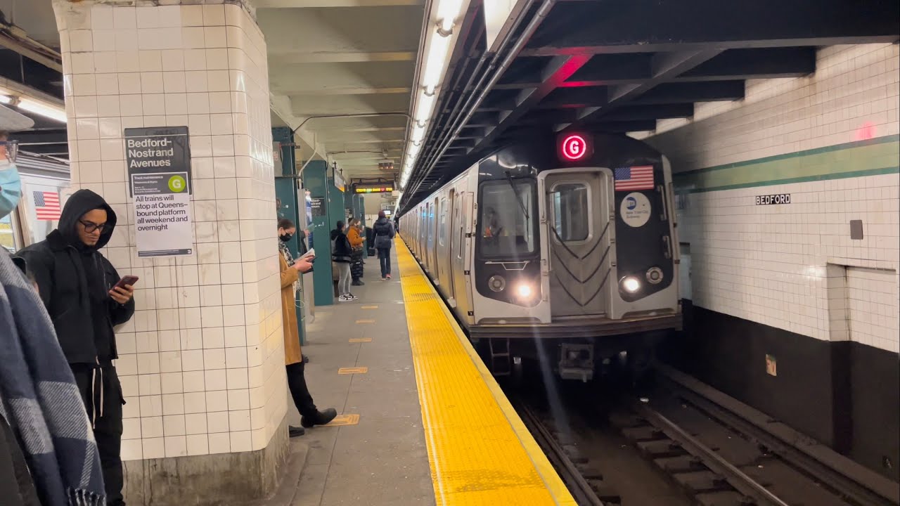IND Crosstown Line: R160 G and G Shuttle Trains Begin/End at Bedford – Nostrand Avenues