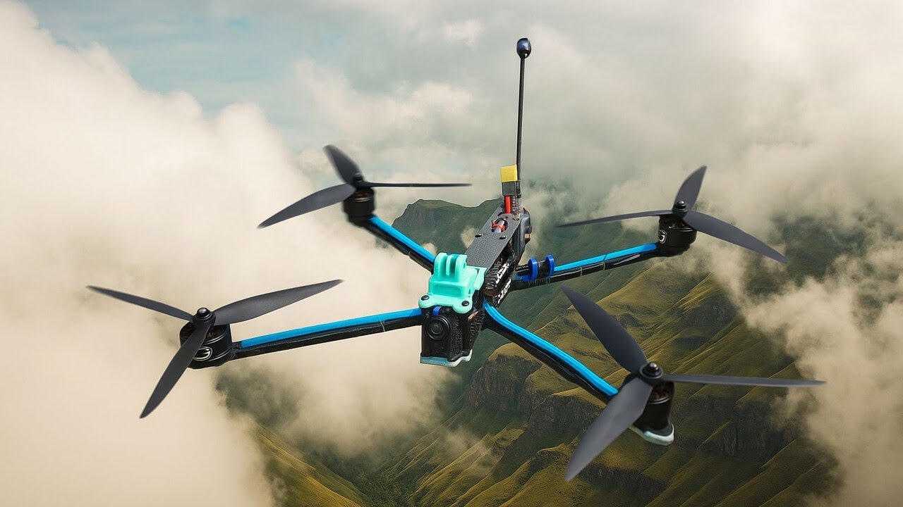 10 INCH FPV | Long Range Cloud / Mountain Flying #fpv #fpvdrone #drone #10inch