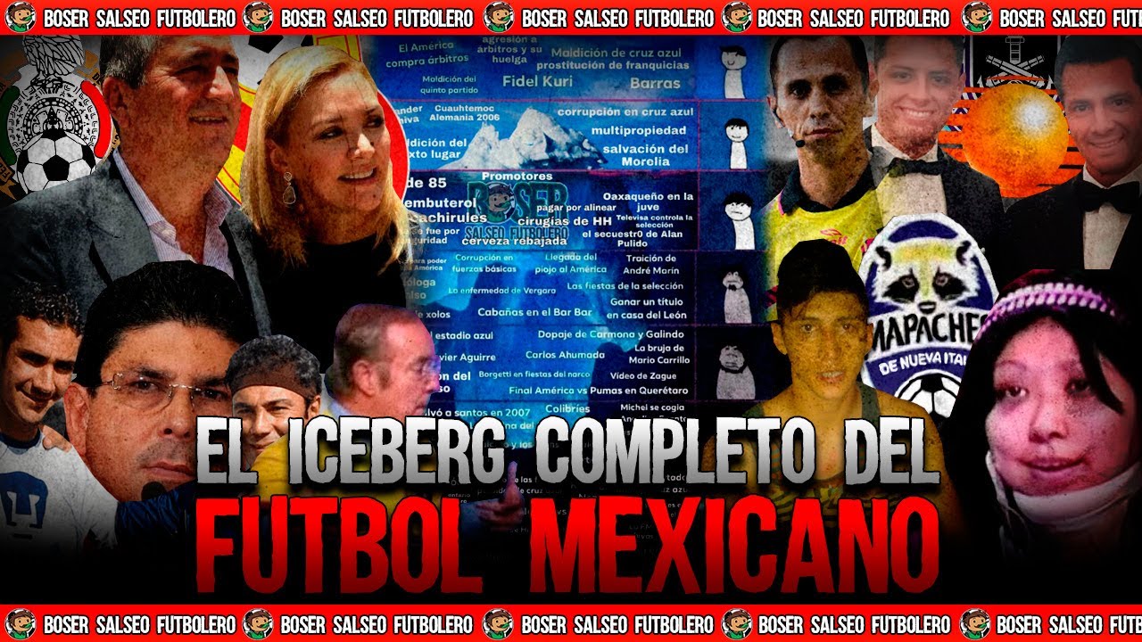 Explicando El Iceberg del Futbol Mexicano COMPLETO, Boser