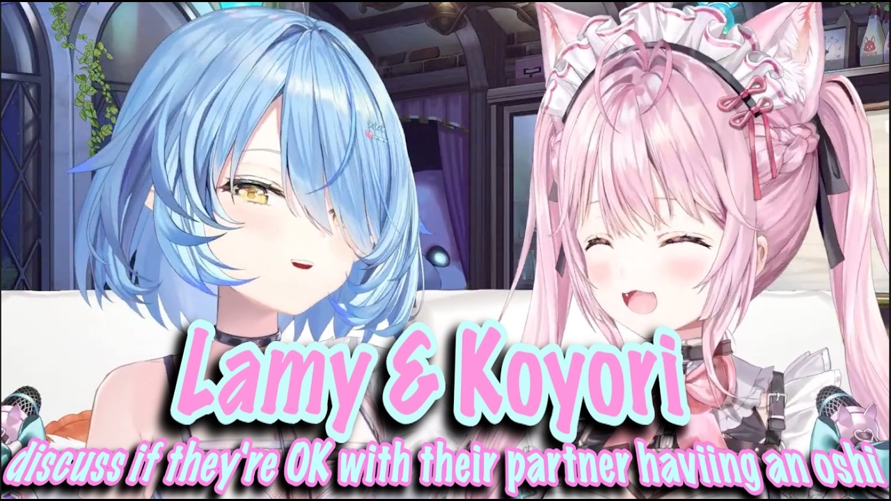 Lamy & Koyori answer listener mail about coming out to your wife about your oshi EN SUBS
