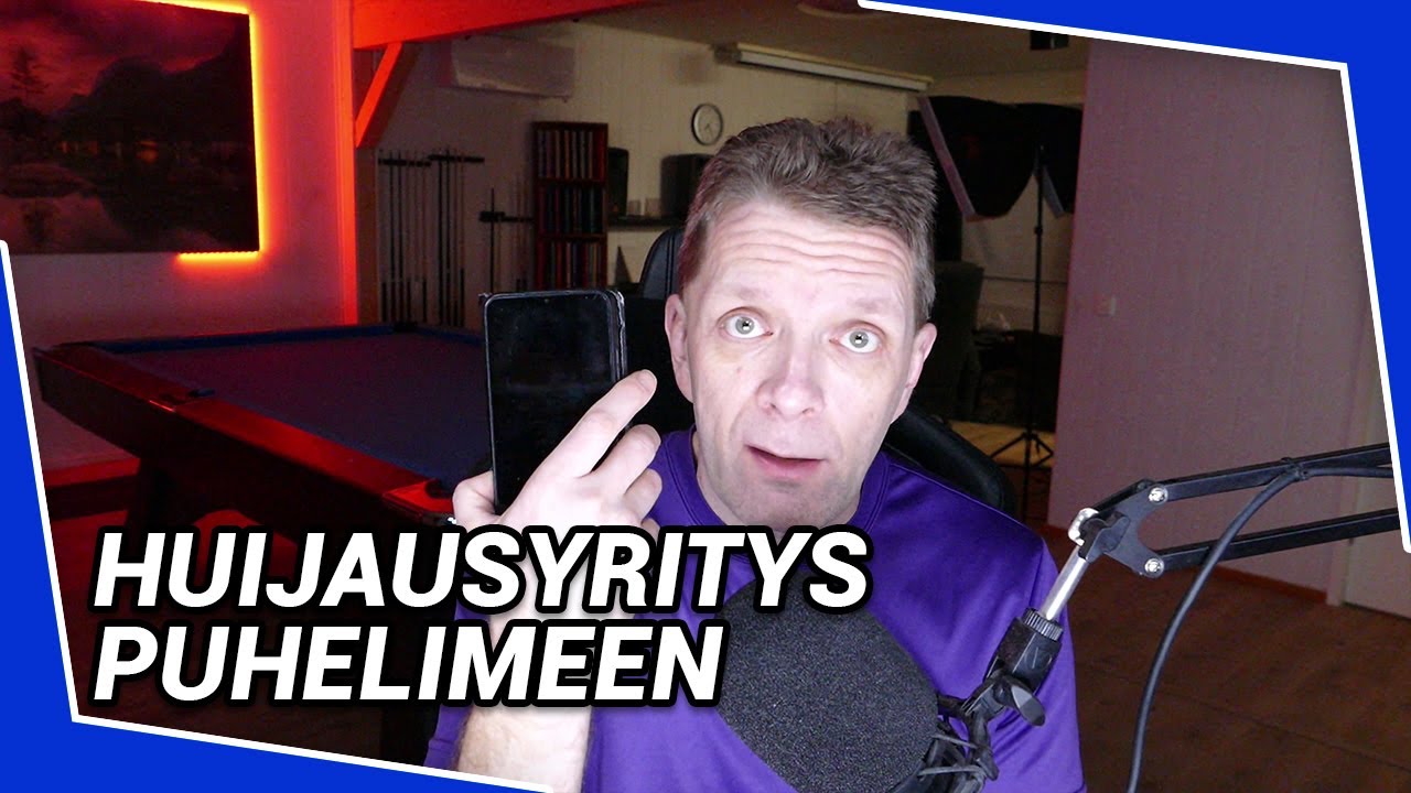 Uudenlainen huijausyirtys puhelimeen