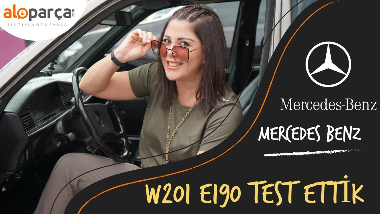Mercedes Benz w201 e190 Test Ettik (Air Süspansiyon sistemli)